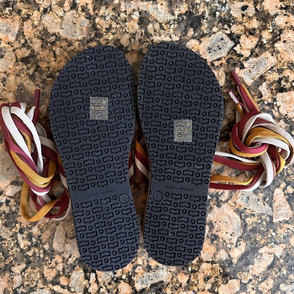 Isabel Marant Tunoi Rope Lace-Up Sandal - Picture 10 of 10